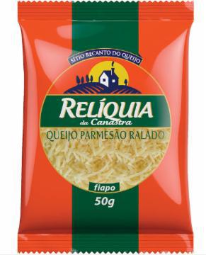 QUEIJO PARMESAO RALADO RELIQUIA DA CANASTRA 50G