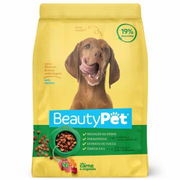 RACAO BEAUTYPET CAES ADULTOS CARNE E VEGETAIS 6KG