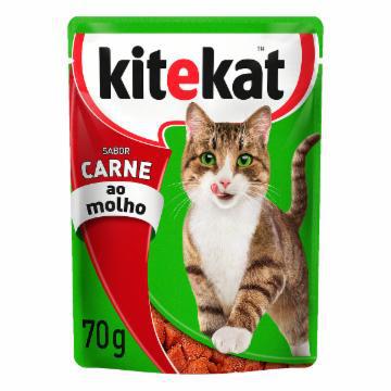 RACAO KITEKAT AD CARNE SC 70G