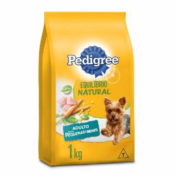 RACAO PEDIGREE CAES EQUILIBRIO NATURAL RACAS PEQUENAS 1KG