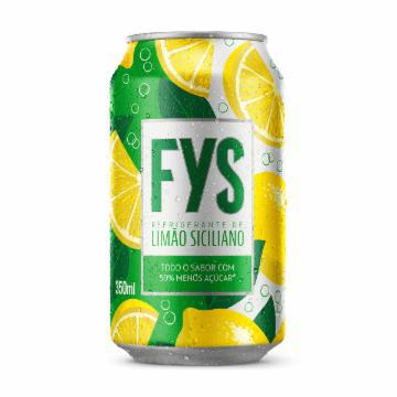REFRIGERANTE LATA FYS LIMAO 350ML 