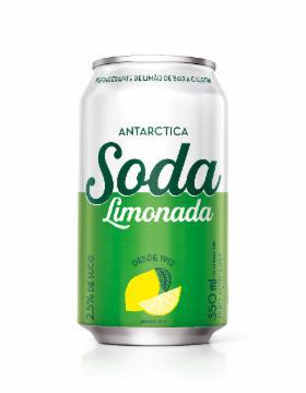 REFRIGERANTE LATA SODA ANTARCTICA DIET 350ML