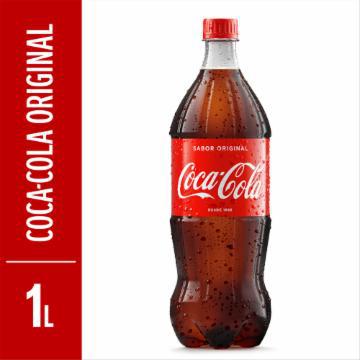 REFRIGERANTE PET COCA COLA TRADICIONAL 1L