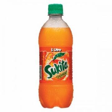 REFRIGERANTE PET SUKITA LARANJA 1L