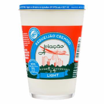 REQUEIJAO CREMOSO AVIACAO LIGHT 180G