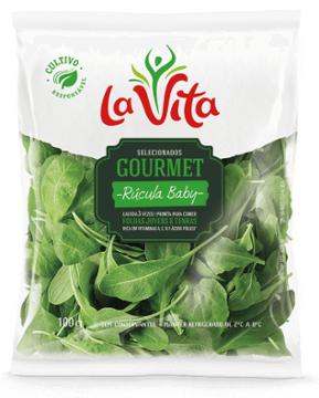 RUCULA BABY HIGENIZADA LA VITA 100G