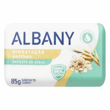 SABONETE BARRA ALBANY BRANCO ANTIBACTERIANO 85g
