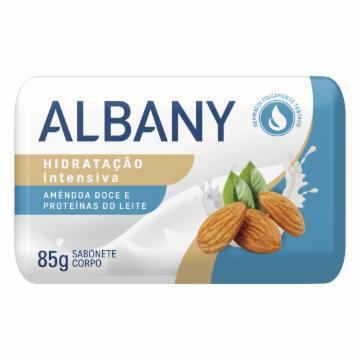 SABONETE BARRA ALBANY SUAVE HIDRATACAO INTENSIVA 85g