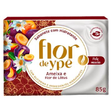 SABONETE BARRA FLOR YPE AMEIXA FLOR DE LOTUS 85G