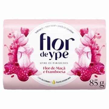 SABONETE BARRA FLOR YPE SUAVE FLOR MACA E FRAMBOESA 85g
