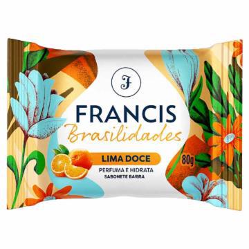 SABONETE BARRA FRANCIS BRASILIDADES LIMA DOCE 80G