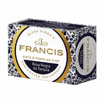 SABONETE BARRA FRANCIS CLASSICO PRETO 90G