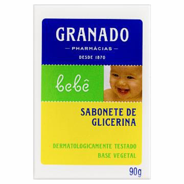 SABONETE BARRA GRANADO DE GLICERINA BEBE 90G