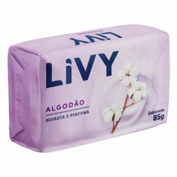 SABONETE BARRA LIVY ALGODAO 85G