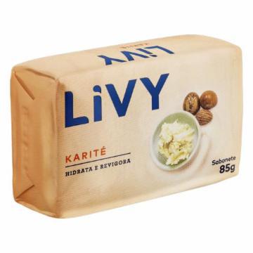 SABONETE BARRA LIVY KARITE 85G