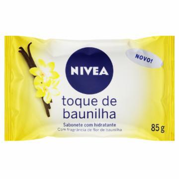 SABONETE BARRA NIVEA TOQUE DE BAUNILHA 85G