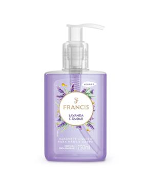 SABONETE LIQUIDO FRANCIS LILAS 250ML