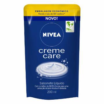 SABONETE LIQUIDO NIVEA CREME CARE REFIL 200ML