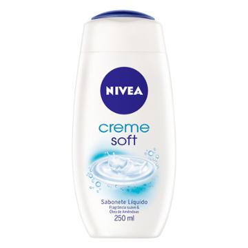 SABONETE LIQUIDO NIVEA CREME SOFT 250ML