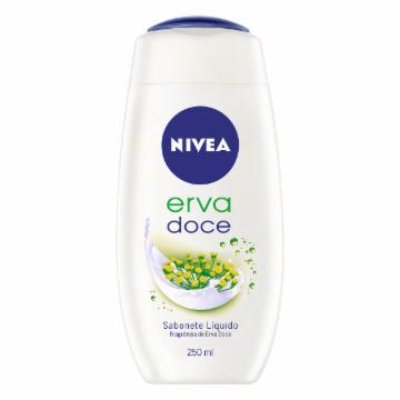 SABONETE LIQUIDO NIVEA ERVA DOCE 250ML