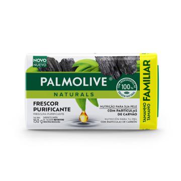 SABONETE PALMOLIVE NATURALS CARVAO 150g