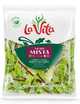 SALADA MISTA HIGENIZADA LA VITA 120G 