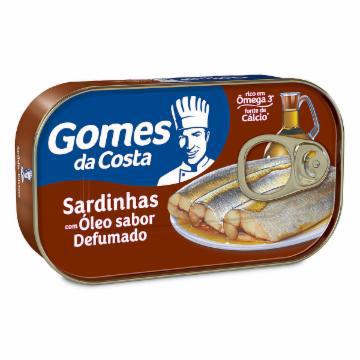 SARDINHA GOMES COSTA DEFUMADO 125G