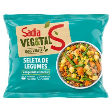 SELETA LEGUMES SADIA VEG&TAL CONGELADA 300G