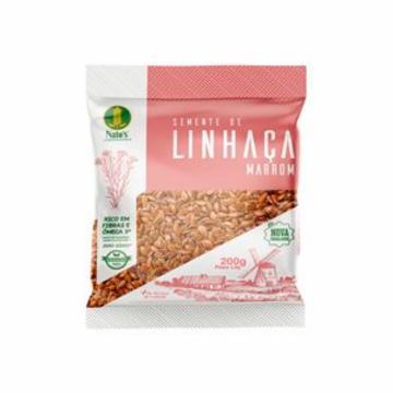 SEMENTE LINHACA NATUS MARROM 200G