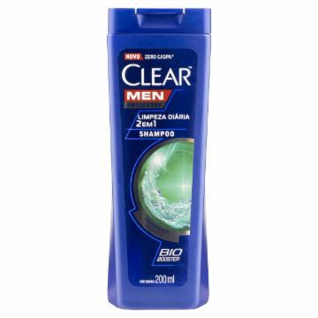 SHAMPOO CLEAR MEN LIMPEZA DIARIA 2X1 200ML