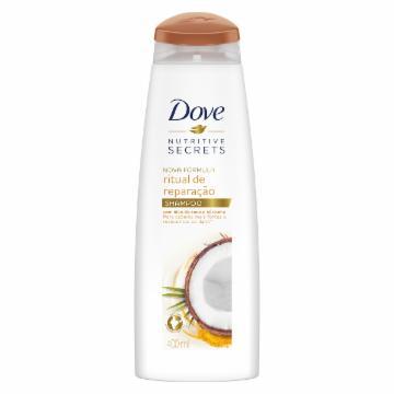 SHAMPOO DOVE RITUAL REPARACAO OLEO COCO E CURCUMA 400ML