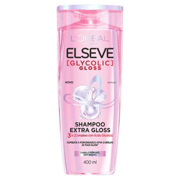 SHAMPOO ELSEVE LOREAL GLYCOLIC GLOSS 400ML