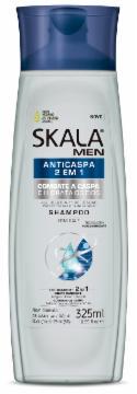SHAMPOO SKALA ANTICASPA MEN 2X1 325ML