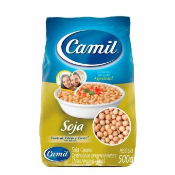 SOJA CAMIL GRAO 500G