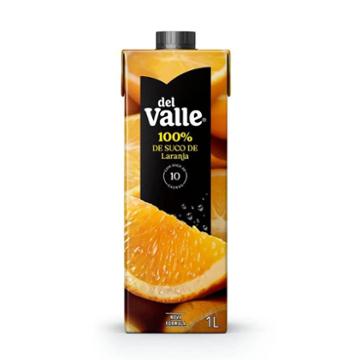 SUCO DEL VALLE LARANJA 100% TP 1L