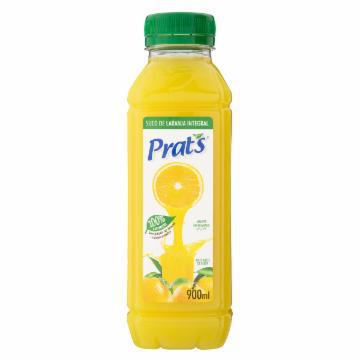 SUCO INTEGRAL PRATS LARANJA GARRAFA 900ML