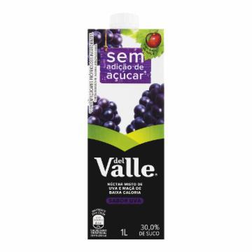 SUCO NECTAR DEL VALLE MAIS UVA BAIXA CALORIA TP 1L