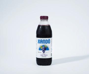 SUCO XANDO UVA GARRAFA 900ML