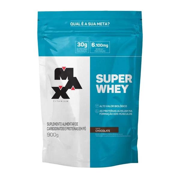SUPER WHEY MAX TITANIUM CHOCOLATE SACHE 900G