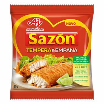 TEMPERA E EMPANA SAZON ERVAS/TOQUE LIMAO 60G