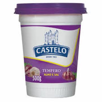 TEMPERO CASTELO ALHO E SAL 300G