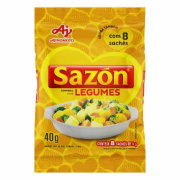 TEMPERO EM PO SAZON FLOPPY AMARELO 40G