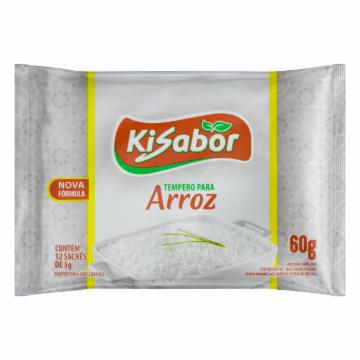 TEMPERO KISABOR ARROZ BRANCO 60G