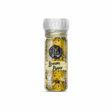 TEMPERO MOEDOR BR SPICES  LEMON PEPPER 70G