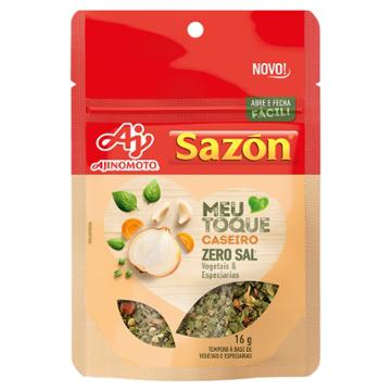 TEMPERO SAZON MEU TOQUE ESPECIARIAS CASEIRO POUCH 16G