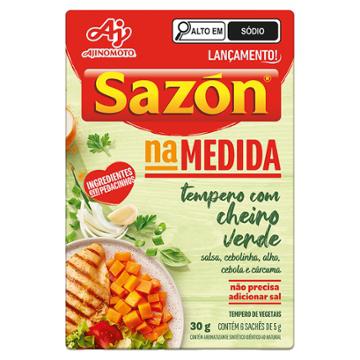 TEMPERO SAZON NA MEDIDA VEGETAIS C/6 30G
