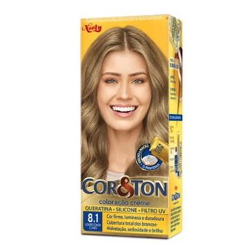 TINTURA CREME COR&TON LOIRO CINZ CL 8.1