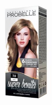 TINTURA PROBELLE SUPER BONITA LOURO MEDIO 7.0 50ML