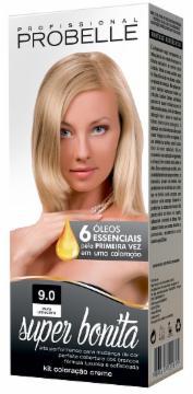 TINTURA PROBELLE SUPER BONITA LOURO ULTRA CLARO 9.0 50ML