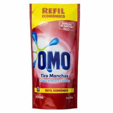 TIRA MANCHA OMO ROUPA COLOR SACHE 450ML
